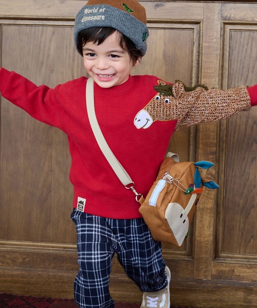 kladskap（クレードスコープ）の「馬リュック型ポシェット（ショルダーバッグ・キッズ・ブラウン・F）」の11枚目の写真