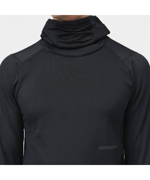UNDER ARMOUR（アンダーアーマー）の「アンダーアーマー  UAコールドウェザー プロ フーディー（ジャージ・メンズ・ネイビー/ブラック・M/L/LL/3L/S）」の5枚目の写真
