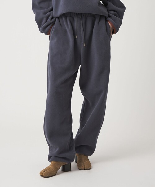 6(ロク)の「<6(ROKU)>フリース イージーパンツ(その他パンツ・レディース・パープル/ダークグレー・38/36)」の7枚目の写真