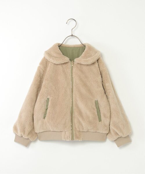 セール】リバーシブルファーブルゾン（ブルゾン）｜ikka（イッカ）の