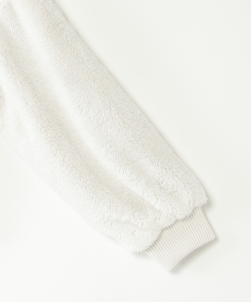 ikka（イッカ）の「リバーシブルファーブルゾン（ブルゾン・キッズ・チェリーレッド/ベージュ/オリーブ・S/M/L/XL/XS）」の16枚目の写真