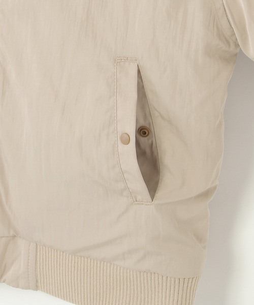 ikka（イッカ）の「リバーシブルファーブルゾン（ブルゾン・キッズ・チェリーレッド/ベージュ/オリーブ・S/M/L/XL/XS）」の4枚目の写真