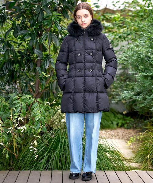 セール】【CLASSY.12月号掲載】ブルーFOXファーナポレオンホワイト