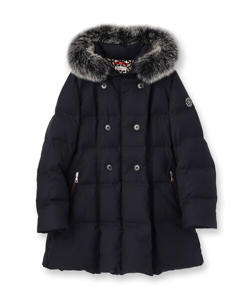 DRESSTERIOR（ドレステリア）の「【CLASSY.12月号掲載】ブルーFOXファーナポレオンホワイトグースダウン（ダウンジャケット/コート・レディース・ブラック/ネイビー・34/38/36/40）」の17枚目の写真