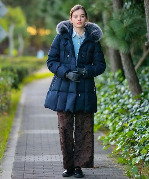 セール】【CLASSY.12月号掲載】ブルーFOXファーナポレオンホワイト