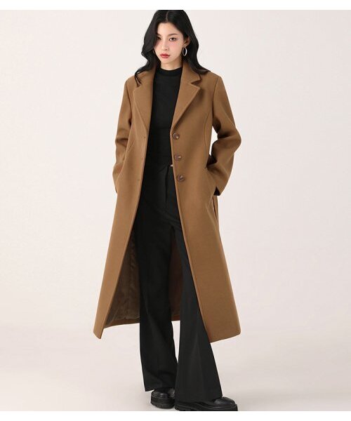 AVANDRESS(アバンドレス )の「Amelia Classic Single Coat BLACK(チェスターコート・レディース・ブラック・MEDIUM/SMALL)」の7枚目の写真