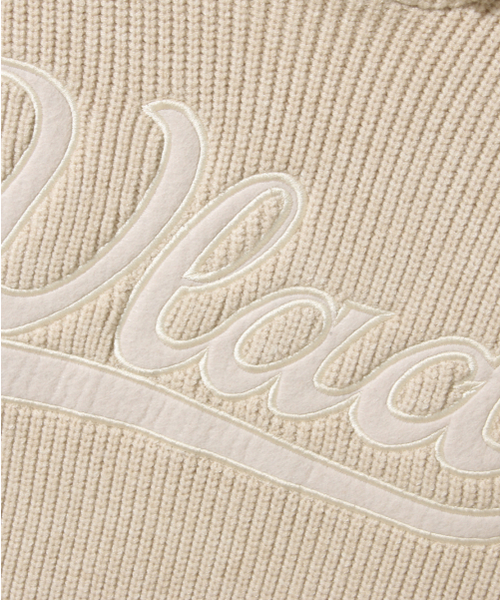 DIMITRI BLACK（ディミトリブラック）の「VLADロゴ刺繍ニットフードTシャツ_オートミール（ニット/セーター・レディース・その他・LARGE/X-LARGE/MEDIUM）」の6枚目の写真