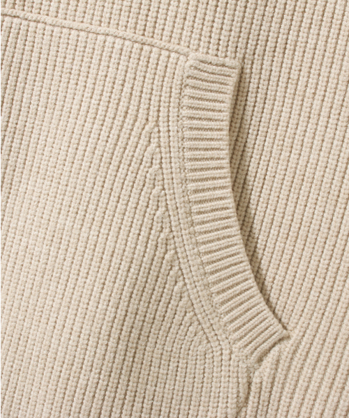 DIMITRI BLACK（ディミトリブラック）の「VLADロゴ刺繍ニットフードTシャツ_オートミール（ニット/セーター・レディース・その他・LARGE/X-LARGE/MEDIUM）」の9枚目の写真