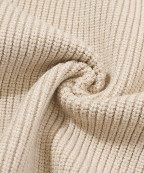 DIMITRI BLACK（ディミトリブラック）の「VLADロゴ刺繍ニットフードTシャツ_オートミール（ニット/セーター・レディース・その他・LARGE/X-LARGE/MEDIUM）」の11枚目の写真