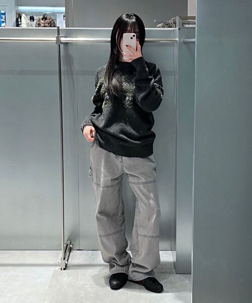 INSILENCE（インサイロンス）の「カーペンター デニムパンツ GREY（デニムパンツ・レディース・その他・SMALL/MEDIUM/LARGE）」の12枚目の写真