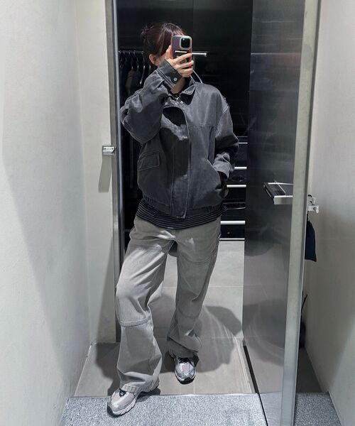 INSILENCE（インサイロンス）の「カーペンター デニムパンツ GREY（デニムパンツ・レディース・その他・SMALL/MEDIUM/LARGE）」の8枚目の写真