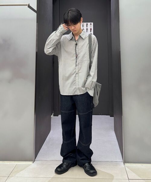 INSILENCE（インサイロンス）の「カーペンター デニムパンツ GREY（デニムパンツ・レディース・その他・SMALL/MEDIUM/LARGE）」の2枚目の写真