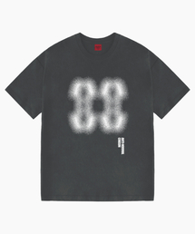 エフェクトグラフィックス セミオーバーフィット 半袖Tシャツ ダークグレー