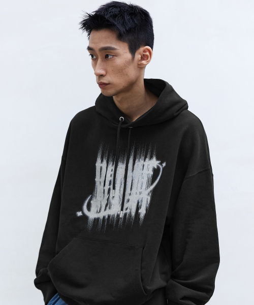 F.ILLUMINATE(フィルミネイト)の「オプティカルグラフィックフードパーカー-ブラック(パーカー・レディース・その他・SMALL/MEDIUM/LARGE)」の3枚目の写真