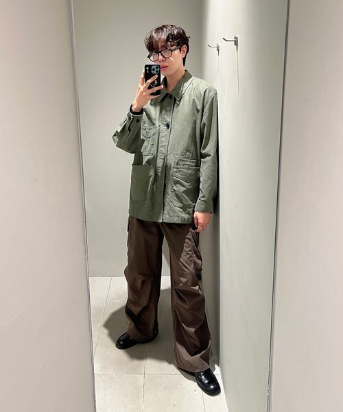 INSILENCE(インサイロンス)の「ベクサテン フレンチ ワークジャケット ブラック(デニムジャケット・レディース・その他・LARGE/SMALL/MEDIUM)」の7枚目の写真