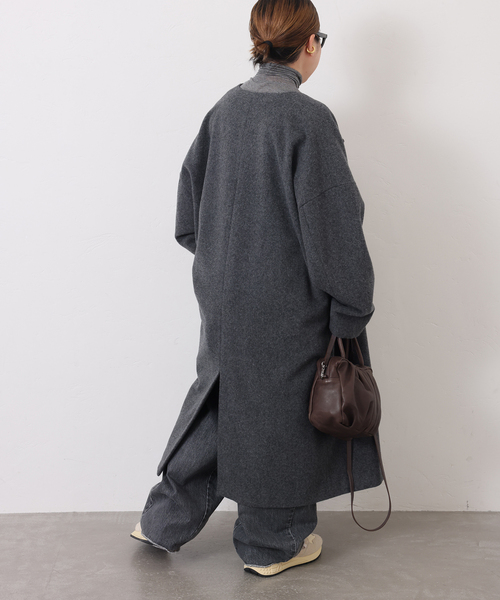 パイルモッサコート（ノーカラーコート）｜JOURNAL STANDARD LUXE