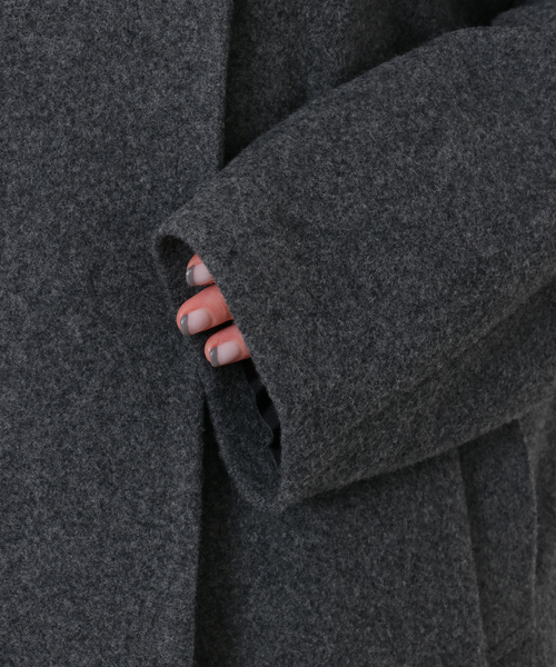 セール】パイルモッサコート（ノーカラーコート）｜JOURNAL STANDARD