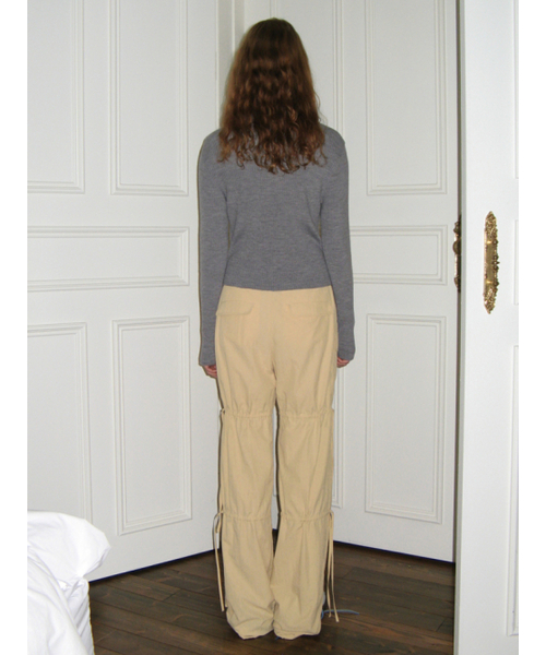 SINOON(シヌーン)の「WORK WEAR STRING PANTS (VINTAGE YELLOW)(その他パンツ・レディース・イエロー・MEDIUM/SMALL)」の3枚目の写真