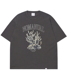 METAL CORAL REEF T-SHIRT - CHARCOAL