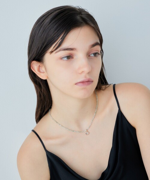 ete（エテ）の「○[マイプレシャス] K10YG アクアマリン ネックレス