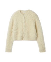 Mila Owen | クルーネックシャギーニットカーデ(カーディガン/ボレロ)