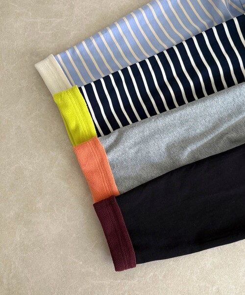 GEVACO（ゲバコ）の「【GEVACO/ゲバコ】裏フリースカーデ（カーディガン/ボレロ・レディース・ブルー系その他6/ブラック/ブルー系その他/ライトグレー・38）」の21枚目の写真