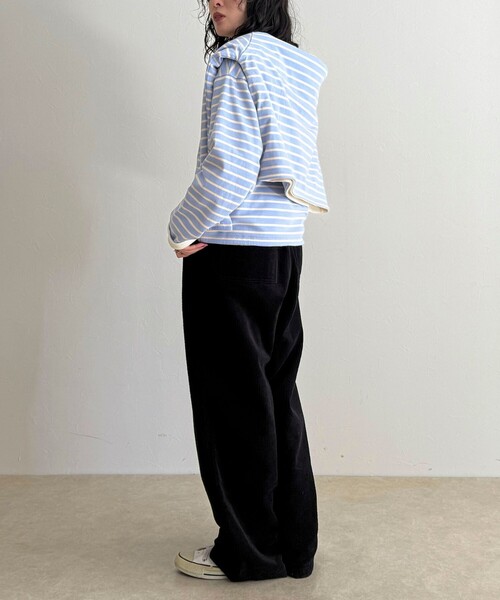 セール】【GEVACO/ゲバコ】裏フリースカーデ（カーディガン/ボレロ