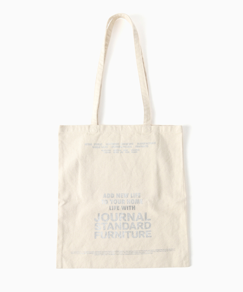 journal standard Furniture (ジャーナルスタンダードファニチャー)の「JSF TOTE CANVAS トートバッグ(トートバッグ・レディース・ライトグリーン/レッド系その他/オートミール・FREE)」の9枚目の写真
