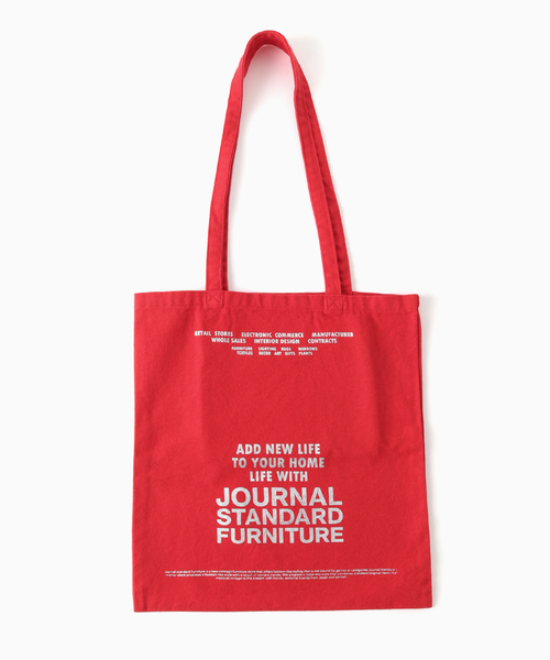 journal standard Furniture (ジャーナルスタンダードファニチャー)の「JSF TOTE CANVAS トートバッグ(トートバッグ・レディース・ライトグリーン/レッド系その他/オートミール・FREE)」の11枚目の写真