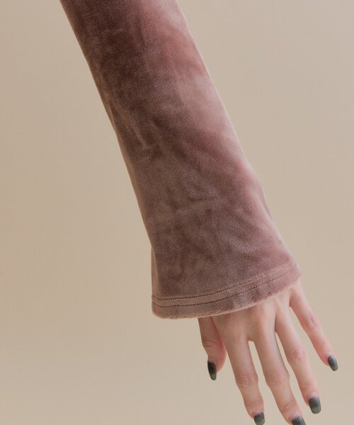 mystic（ミスティック）の「[森川企画/オケージョンアイテム]バックオープンベロアワンピース（ワンピース・レディース・ブラック/ピンク・1/2）」の15枚目の写真