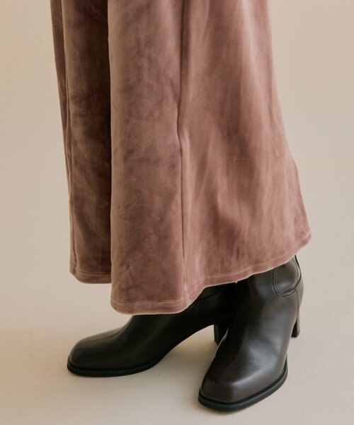 mystic（ミスティック）の「[森川企画/オケージョンアイテム]バックオープンベロアワンピース（ワンピース・レディース・ブラック/ピンク・1/2）」の16枚目の写真