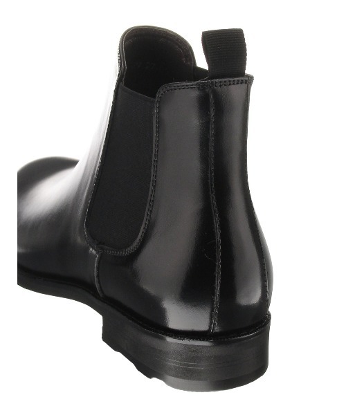 SUIT SQUARE（スーツスクエア）の「サイドゴアブーツ レザー（ブーツ・メンズ・ブラック・24.5cm/25.0cm/25.5cm/26.0cm/26.5cm/27.0cm）」の5枚目の写真