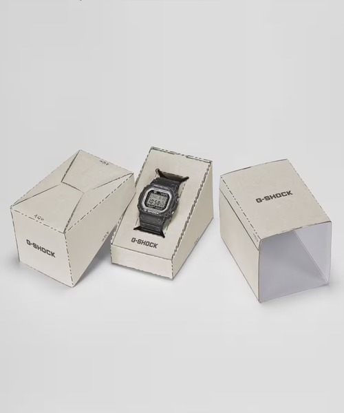 G-SHOCK(ジーショック)の「G-SHOCK/ジーショック 腕時計 ORIGAMI 折り紙 DW-5600RGM-1JR(デジタル腕時計・メンズ・ブラック・FREE)」の4枚目の写真