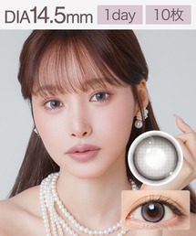 Mifee（ミフェ）の「ミフェ ワンデー グラセグレー (10枚入り)（コンタクトレンズ・カラコン）」