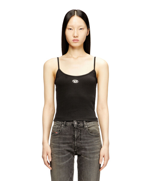 DIESEL（ディーゼル）の「ウィメンズ キャミソールトップ T-HUPY-OD（キャミソール・レディース・ホワイト系その他/ブラック・LARGE/MEDIUM/X-SMALL/SMALL/X-LARGE）」の2枚目の写真