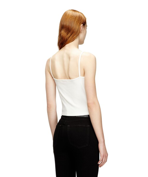 DIESEL（ディーゼル）の「ウィメンズ キャミソールトップ T-HUPY-OD（キャミソール・レディース・ホワイト系その他/ブラック・LARGE/MEDIUM/X-SMALL/SMALL/X-LARGE）」の3枚目の写真