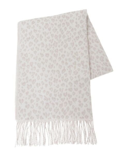 Green　Parks（グリーンパークス）の「レオパードジャガードストール（ストール/ショール・レディース・グレー/ベージュ・FREE）」の12枚目の写真