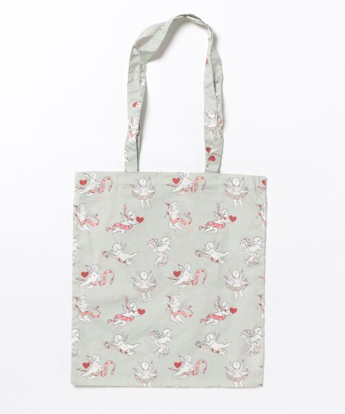 Cath Kidston(キャスキッドソン)の「トートバッグ Cupids(トートバッグ・レディース・グリーン・FREE)」の6枚目の写真