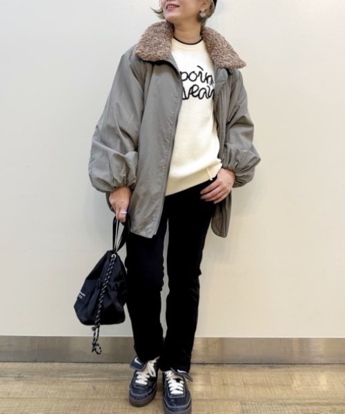 EDWIN（エドウィン）の「EDWIN(エドウィン)【レディース】「BODY FIRE」スリムストレート（その他パンツ・レディース・ブラック・XS/S/M/L）」の11枚目の写真
