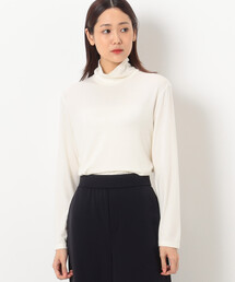 COMME CA | 〔 TALLサイズ 〕 ソフトベア天竺 ハイネックプルオーバー(Tシャツ/カットソー)