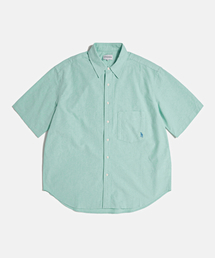 ESPIONAGE（エスピオナジ）の「Oxford S/S Over Shirt Mint（シャツ/ブラウス）」