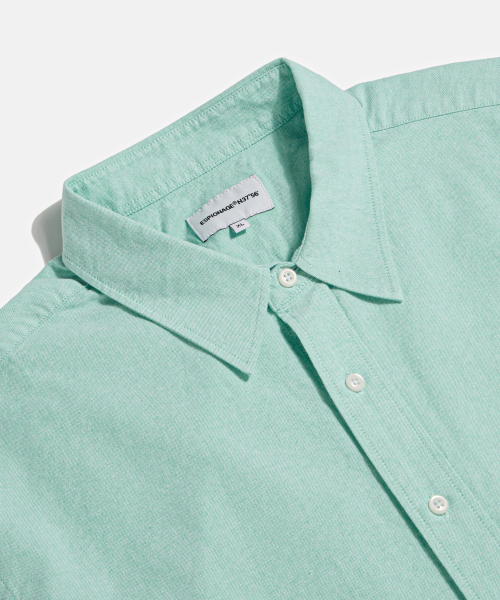 ESPIONAGE(エスピオナジ)の「Oxford S/S Over Shirt Mint(シャツ/ブラウス・レディース・その他・LARGE/X-LARGE)」の4枚目の写真