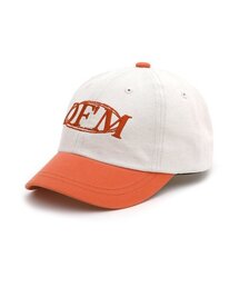 DONTFORGETME（ドンフォーゲットミー）の「ディーエフエム ツートン ショートブリム オレンジ-ボールキャップ（キャップ）」