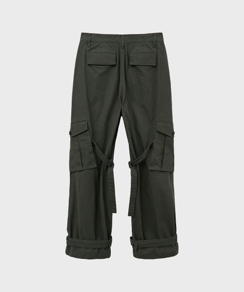 NOIRER(ノイア)の「ユーティリティストラップカーゴパンツ(カーキ)(その他パンツ・メンズ・その他・50/48/52)」の3枚目の写真