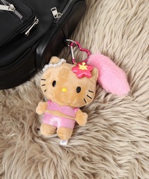 sanrio（サンリオ）の「ハローキティしっぽ付きマスコットキーホルダー（キーホルダー）」