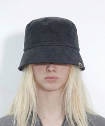 UNDERCONTROL STUDIO（アンダーコントロールスタジオ）の「コットンショートブリムバケットハット PLAIN BUCKET / PEACH ST / CHARCOAL（ハット）」