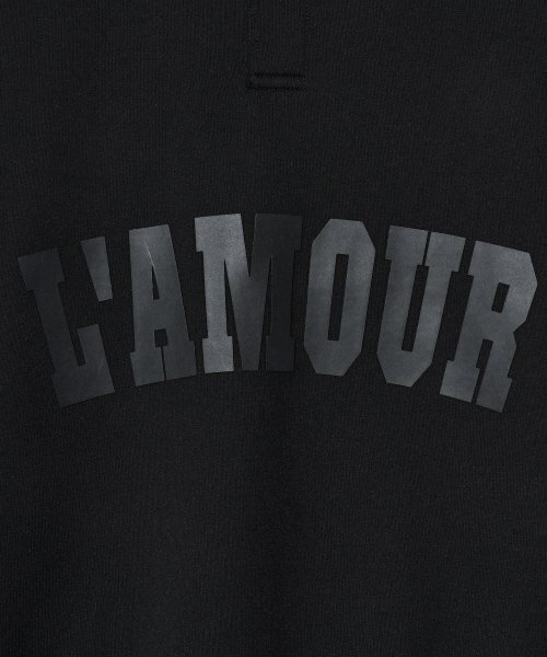 Diamond Layla(ダイアモンドレイラ)の「LAMOUR Matte Printing PK Sweatshirt T86 Black(ポロシャツ・レディース・その他・LARGE/MEDIUM)」の5枚目の写真