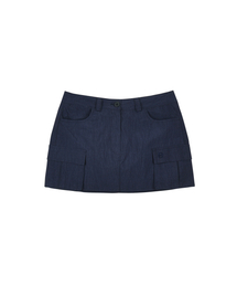 DRY CARGO SKIRT, DARK NAVY