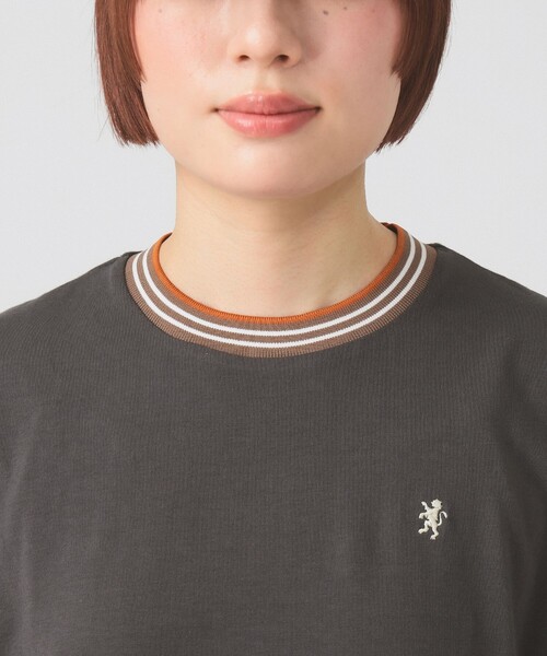 GYMPHLEX（ジムフレックス）の「【別注】Gymphlex / クルーネック カットソー ワンピース（ワンピース・レディース・ネイビー/チャコールグレー・14）」の10枚目の写真