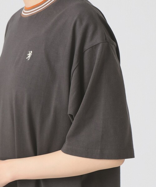 GYMPHLEX（ジムフレックス）の「【別注】Gymphlex / クルーネック カットソー ワンピース（ワンピース・レディース・ネイビー/チャコールグレー・14）」の11枚目の写真